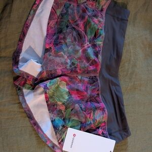 Lululemon Multicolor Floral Shorts